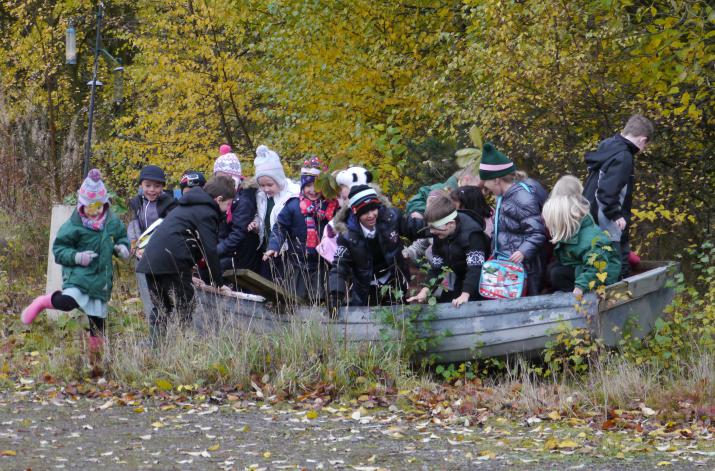 A community event, Inner Forth (Credit Jo Dempster RSPB). A community event, Inner Forth (Credit Jo Dempster RSPB).