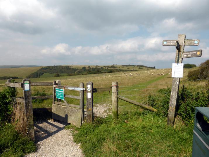 The South Downs Long Distance Path (credit: Paul Farmer, via geography.com) The South Downs Long Distance Path (credit: Paul Farmer, via geography.com)
